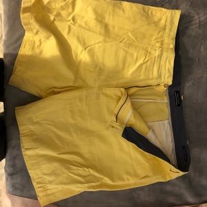 Nautica yellow shorts